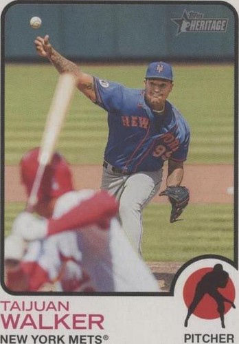 2022 Topps Heritage - Taijuan Walker #126