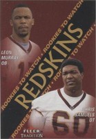 2000 Fleer Tradition Chris Samuels Leon Murray #365