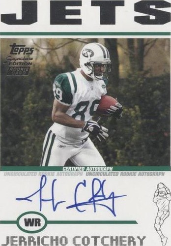 2004 Topps Signature Edition Jerricho Cotchery #84