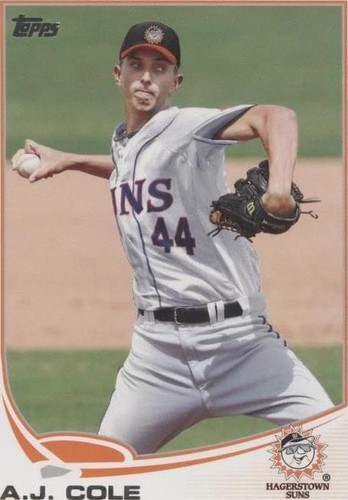 2013 Topps Pro Debut - A.J. Cole #16