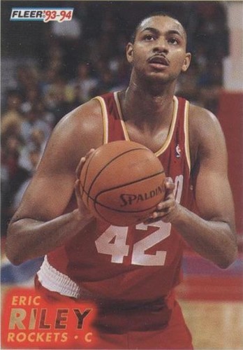 1993-94 Fleer - Eric Riley #296