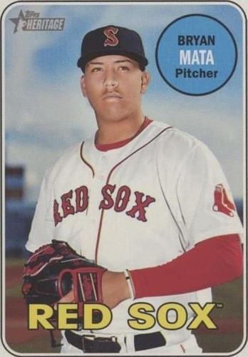 2018 Topps Heritage Minor League Edition - Bryan Mata #63