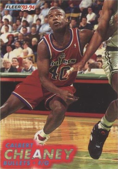 Fleer 1993-94 - Calbert Cheaney #393