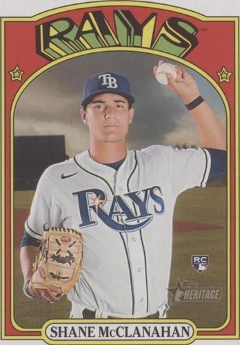 2021 Topps Heritage High Number - Shane McClanahan #521