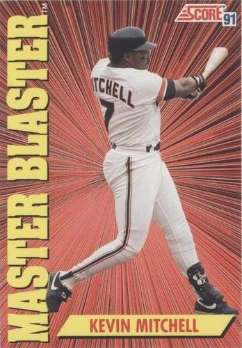 1991 Score - Kevin Mitchell #406