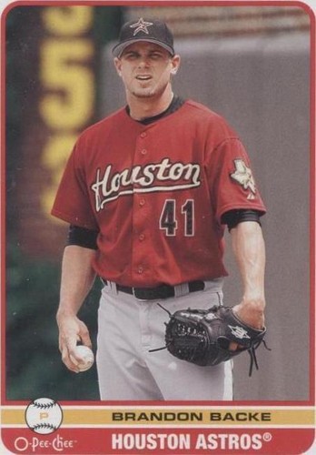 2009 O-Pee-Chee - Brandon Backe #429