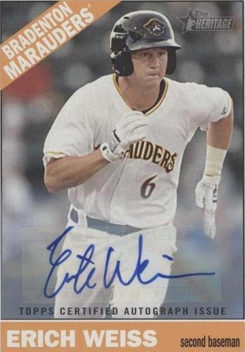 2015 Topps Heritage Minor League Edition - Erich Weiss #ROA-67