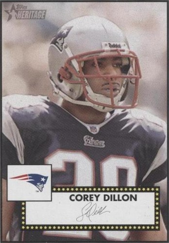 2006 Topps Heritage Corey Dillon #72