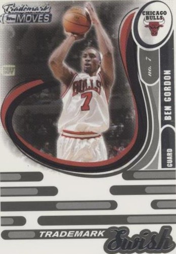 2006-07 Topps Trademark Moves - Ben Gordon #TSW-20