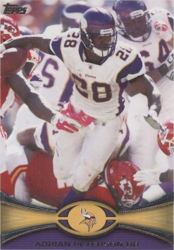 2012 Topps Adrian Peterson #200