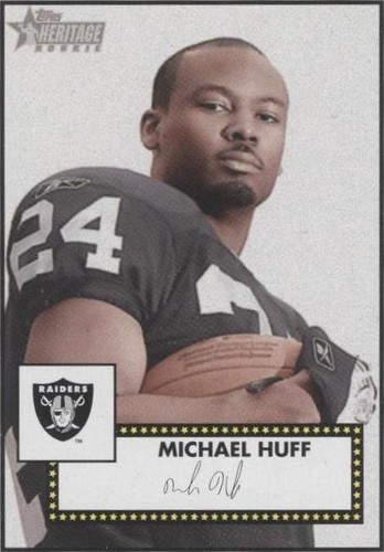 2006 Topps Heritage Michael Huff #54