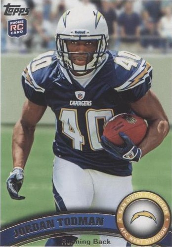 2011 Topps Jordan Todman #325