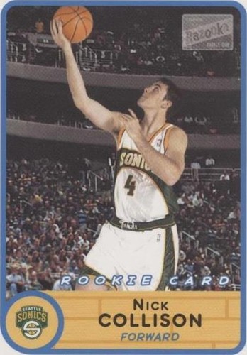 2003-04 Bazooka - Nick Collison #250
