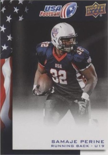 2014 Upper Deck USA Football Samaje Perine #3