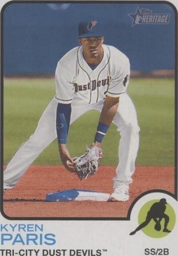 2022 Topps Heritage Minor League Edition - Kyren Paris #112