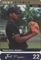2002 Just Minors Justifiable - Francisco Liriano #22