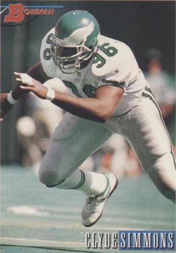 1993 Bowman Clyde Simmons #176
