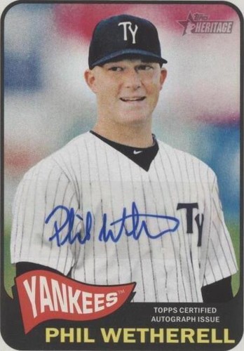 2014 Topps Heritage Minor League Edition - Phil Wetherell #ROA-PW