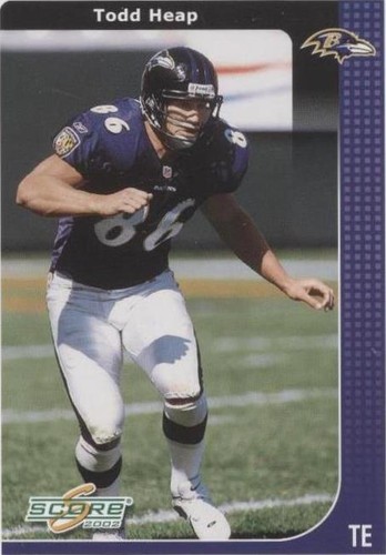 2002 Score Todd Heap #20