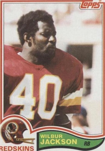 1982 Topps Wilbur Jackson #512