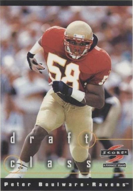 1997 Score Peter Boulware #280