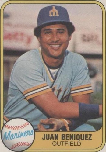 1981 Fleer - Juan Beniquez #596