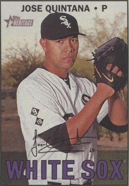 Topps Heritage High Number 2016 - José Quintana #617