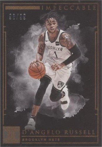 2018-19 Panini Impeccable - D'Angelo Russell #72