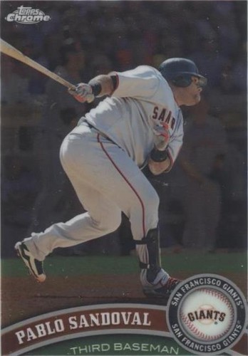 2011 Topps Chrome - Pablo Sandoval #93