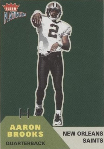 2002 Fleer Platinum Aaron Brooks #136