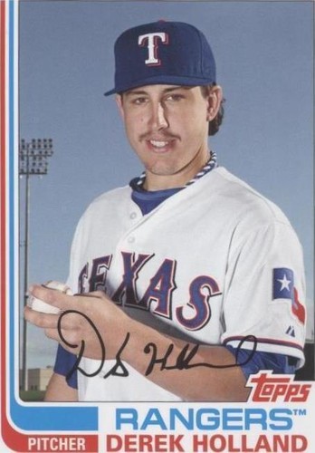 2013 Topps Archives - Derek Holland #88