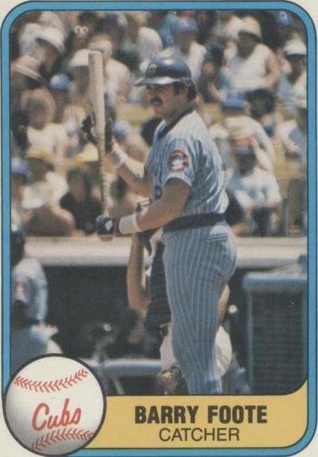 Fleer 1981 - Barry Foote #313