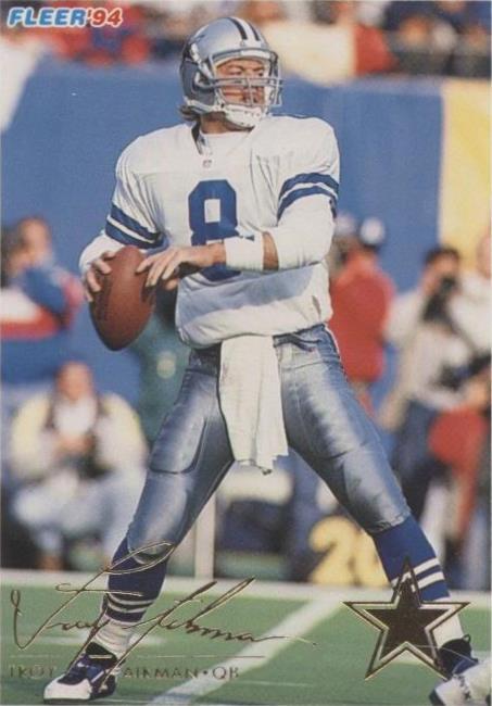 Fleer Troy Aikman #107 1994