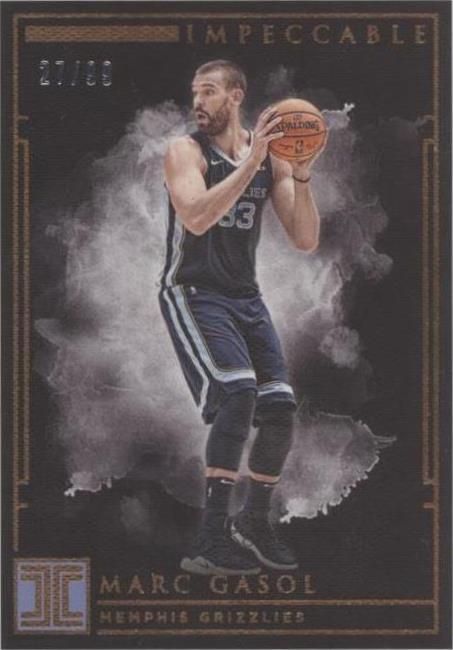 2018-19 Panini Impeccable - Marc Gasol #64