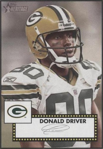 2006 Topps Heritage Donald Driver #307