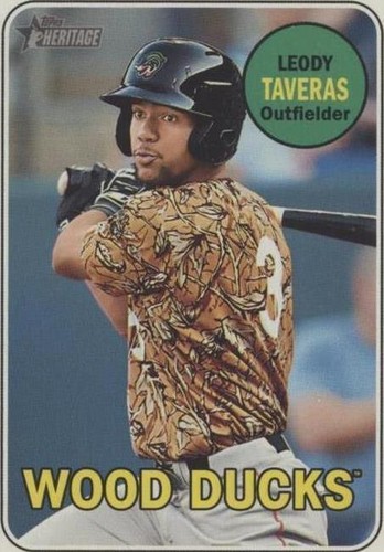 2018 Topps Heritage Minor League Edition - Leody Taveras #74
