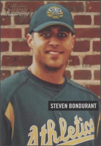 2005 Bowman Heritage - Steven Bondurant #288