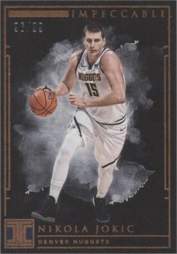 2018-19 Panini Impeccable - Nikola Jokić #20