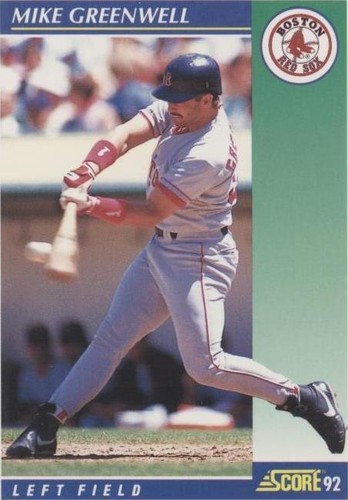1992 Score - Mike Greenwell #545