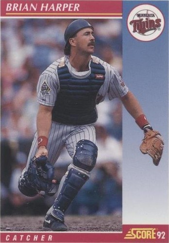 1992 Score - Brian Harper #215