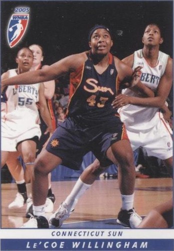 2005 Rittenhouse WNBA - Le'coe Willingham #62