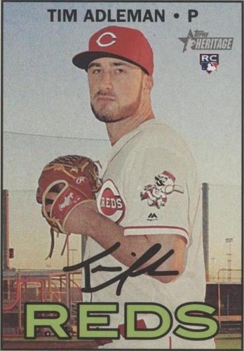 2016 Topps Heritage High Number - Tim Adleman #687