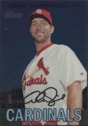 2016 Topps Heritage High Number - Adam Wainwright #THC-640