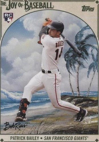 2023 Topps X Bob Ross The Joy of Baseball - Patrick Bailey #95