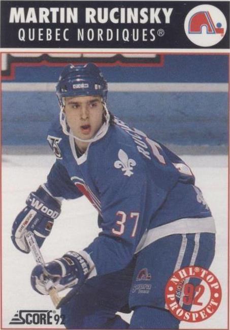 1992-93 Score - Martin Rucinsky #474