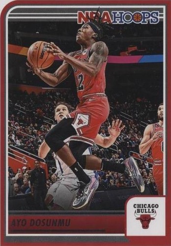 2023-24 AYO DOSUNMU 25/25 AUTO PANINI HOOPS HOT SIGNATURES
