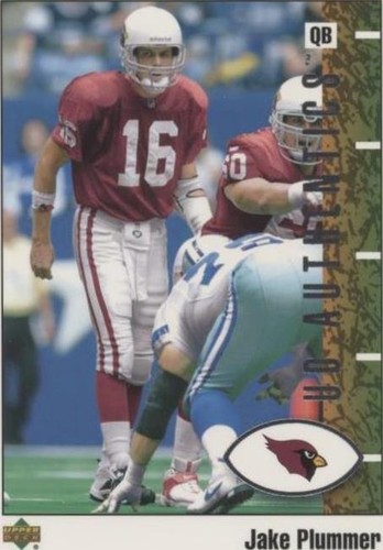 2002 UD Authentics Jake Plummer #1