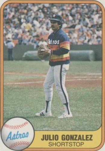 1981 Fleer - Julio Gonzalez #73