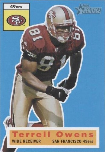 2001 Topps Heritage Terrell Owens #39