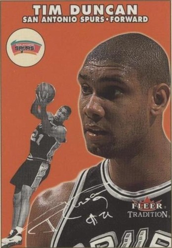 2000-01 Fleer Tradition Glossy - Tim Duncan #148